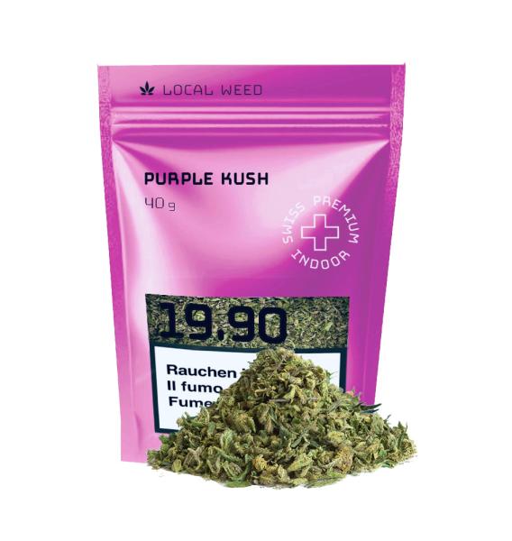 Local Weed Purple Kush Trim 40g
